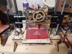 My very first 3D printer — the machine that started my journey into 3D printing projects.